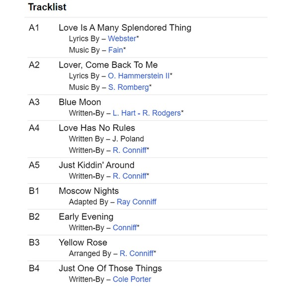 Ray Conniff (11/6/1916-10/12/2002) Love Is A Many Splendored Thing, Harmony 1969 - Picture 7 of 7